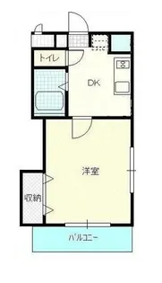 エスポワールⅠ田井【3階】の間取り