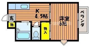CASA茶屋町【1階】の間取り