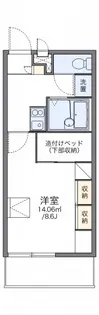 レオパレスUNO【1階】の間取り