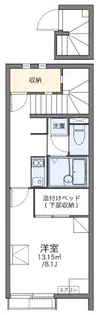 レオネクストGrooverⅡ【208号室】の間取り