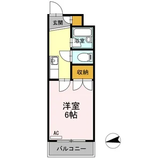平成第2ビル【3階】の間取り