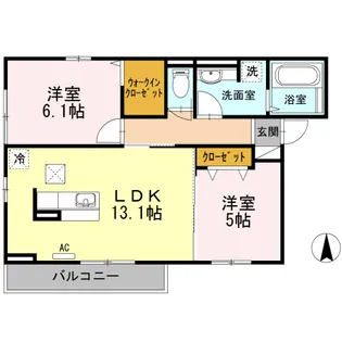 Arbor【1階】の間取り