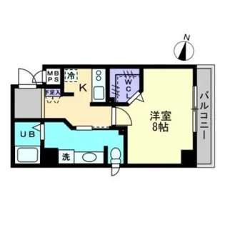 ミスト・イヨウ【2階】の間取り