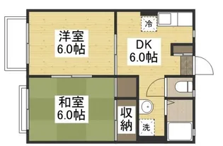 メゾン・サントピアA【2階】の間取り