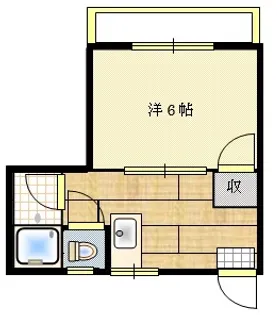 メゾンXYZ(エクシーズ)【2階】の間取り