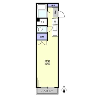 サウスコーポ【503号室】の間取り