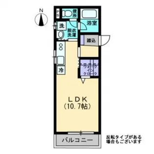 Maison de QuarterⅡ(メゾン・ド・キャトル)【3階】の間取り