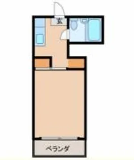 コーポマネキ【4階】の間取り