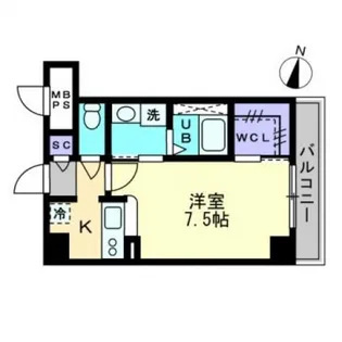 ミスト・イヨウ【4階】の間取り