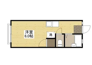 ヴィラ西町【202号室】の間取り