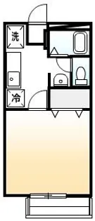 サンシティガーデン【203号室号室】の間取り