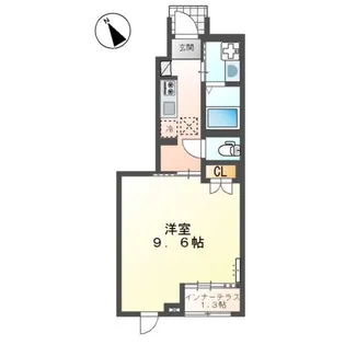 シルヴィオ【1階】の間取り