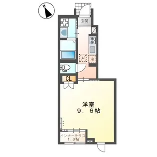 シルヴィオ【1階】の間取り