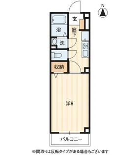 カルムシャンブル【2階】の間取り