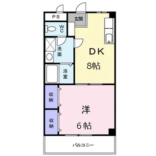 カンパーニュ塩上 Ⅰ【1階】の間取り