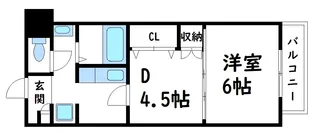 ハートレイク マンション【2階】の間取り