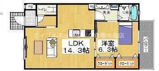 Re-Life【2階】の間取り