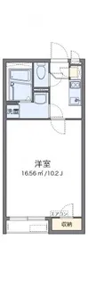 クレイノ茂木【107号室】の間取り