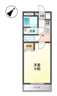 エポックハシマⅠ【1階】の間取り