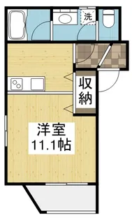ポルシェ松浜【2階】の間取り