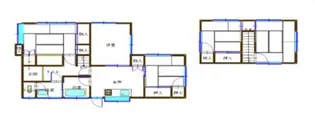 向陽町2丁目貸戸建て【1号室】の間取り