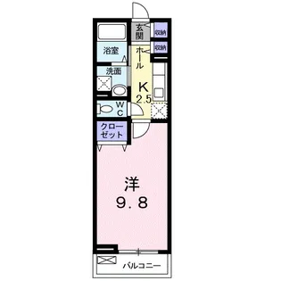 アンジュ【2階】の間取り
