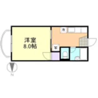 Beau Fraise【2階】の間取り