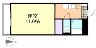 エトワール水島【401号室】の間取り