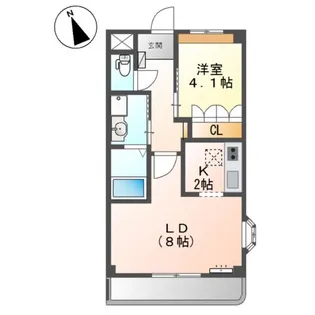 シルフィードA【1階】の間取り