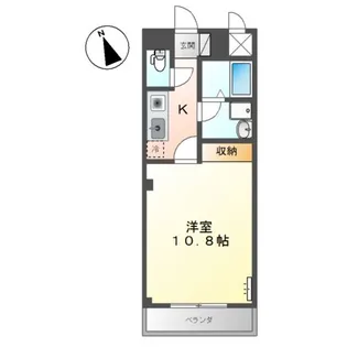 グリーンパレス【3階】の間取り