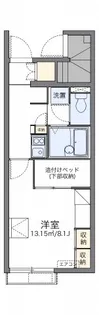 レオパレス天草Ⅰ【1階】の間取り