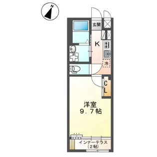 ミカサ【1階】の間取り