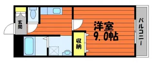 ブロードヒルⅠ【5階】の間取り