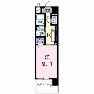 モア ドリーム【2階】の間取り