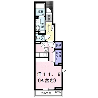 レジデンス・ネオ【1階】の間取り