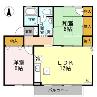 モア・フローレンス C棟【1階】の間取り