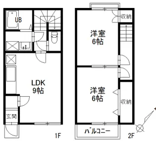 エスペランサ【B103号室】の間取り