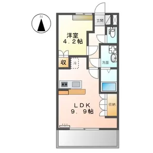 ファインパストラルⅡ【2階】の間取り