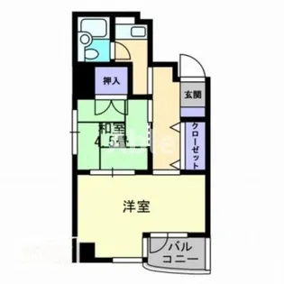 アーバン錦町【6階】の間取り