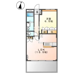 ガーデニングヒルズ【2階】の間取り