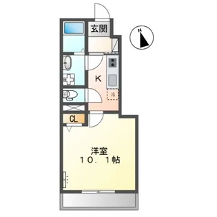 グラッド【1階】の間取り