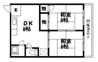 高橋マンション【301号室】の間取り