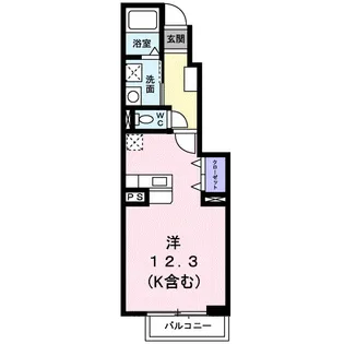 エヴァD【1階】の間取り