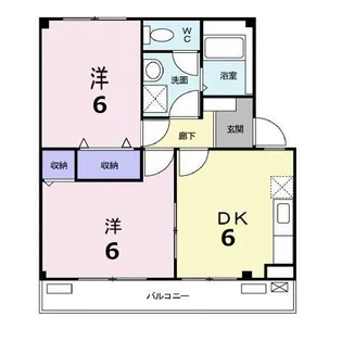 フォレストコート【3階】の間取り