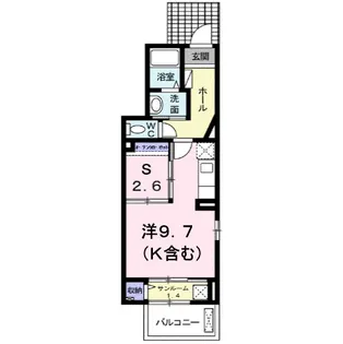 トワーニ【1階】の間取り