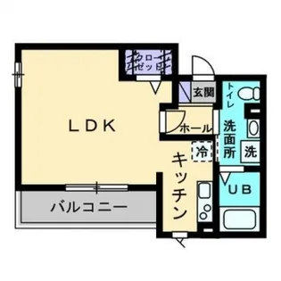 ライト・イヨウ【3階】の間取り