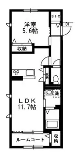 メゾン・ヴォワル【2階】の間取り