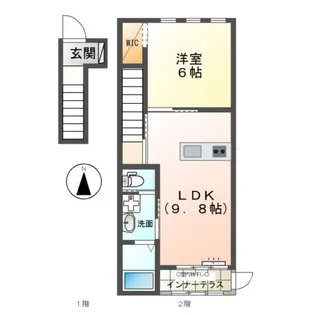 ソラーレ【2階】の間取り