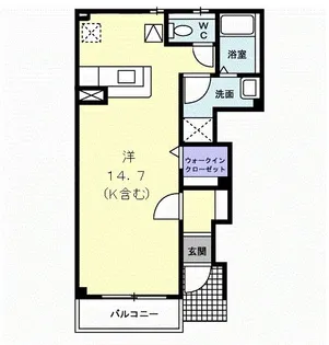 サンセレノ【1階】の間取り