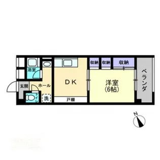 パルティーレ【4階】の間取り